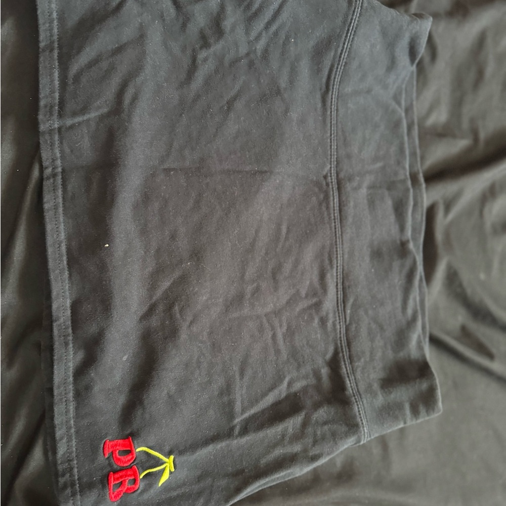 PLAYBOY Black Skirt with Red PB cherrys